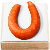 Foto van Vleeschmeesters Actie rookworst varken