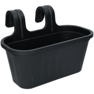 Bloembak met haken Foto van Bloembak met haken