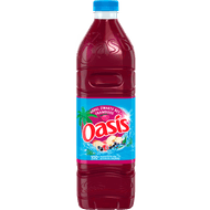 Oasis appel zwarte bes framboos Foto van Oasis appel zwarte bes framboos