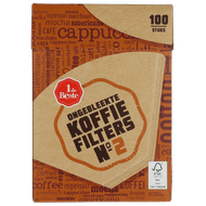 Foto van 1 de Beste Koffiefilterzakjes nr. 2 ongebleekt