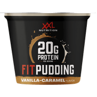 XXL Fit Protein pudding vanille karamel Foto van XXL Fit Protein pudding vanille karamel