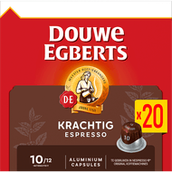 Foto van Douwe Egberts Espresso Krachtig koffiecups voordeelpak