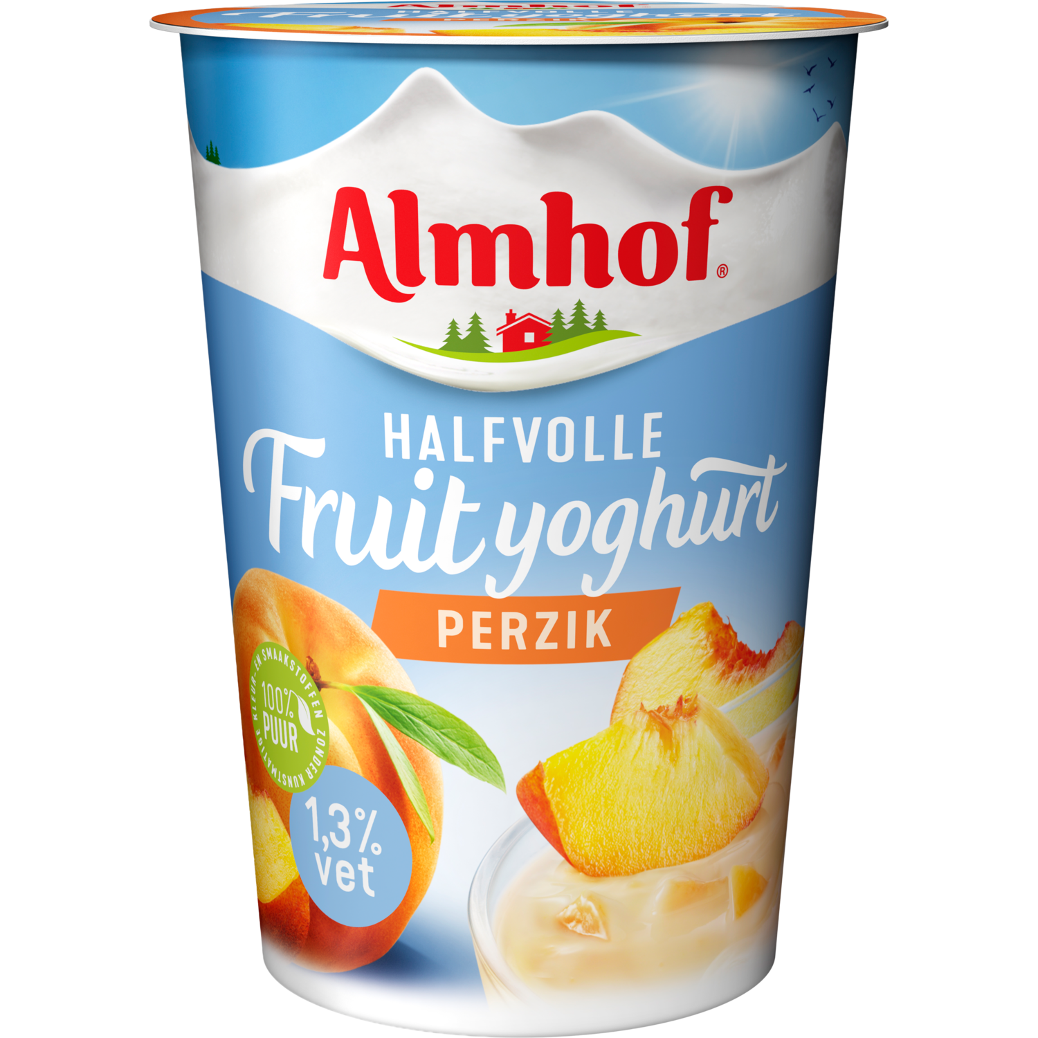 Almhof Halfvolle fruityoghurt perzik