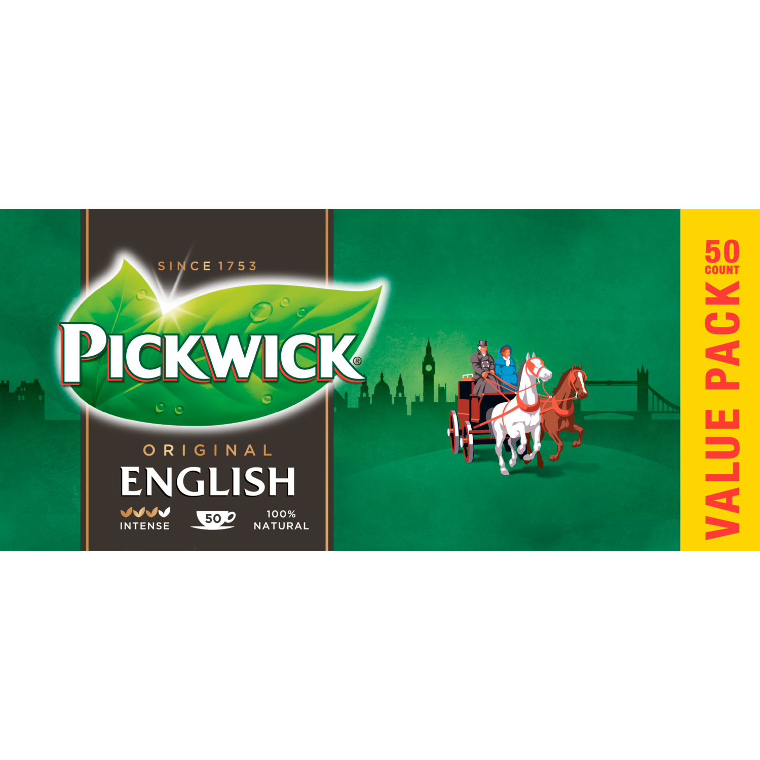 Pickwick English zwarte thee voordeelpak