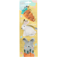 Foto van Uitsteekvormpjes rvs pasen 3ass