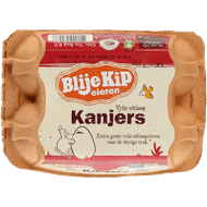 Foto van BLIJE KIP Vrije uitloop eieren bruin l-xl