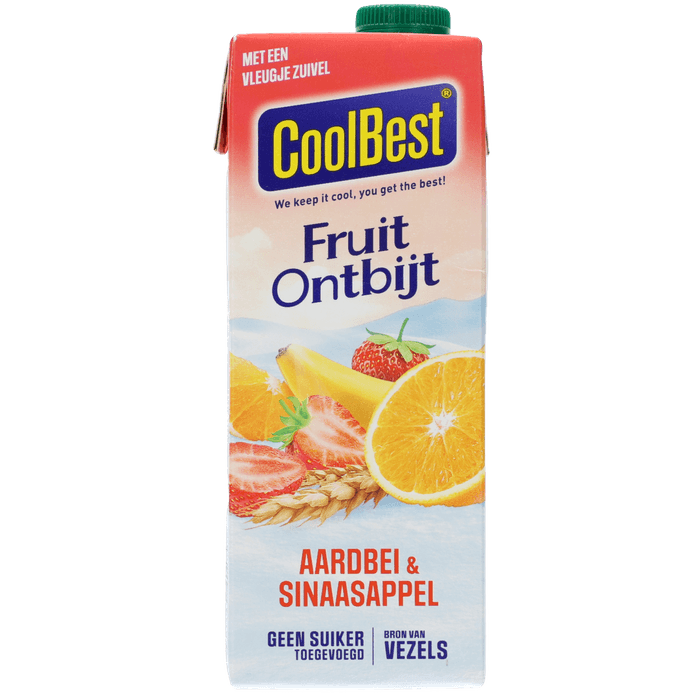 CoolBest Fruitontbijt aardbei sinaasappel