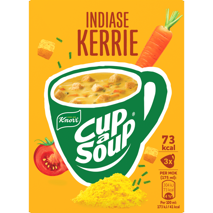 Knorr Cup-a-soup indiase kerrie 3 st.