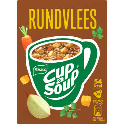Knorr Cup-a-soup rundvlees 3 st.