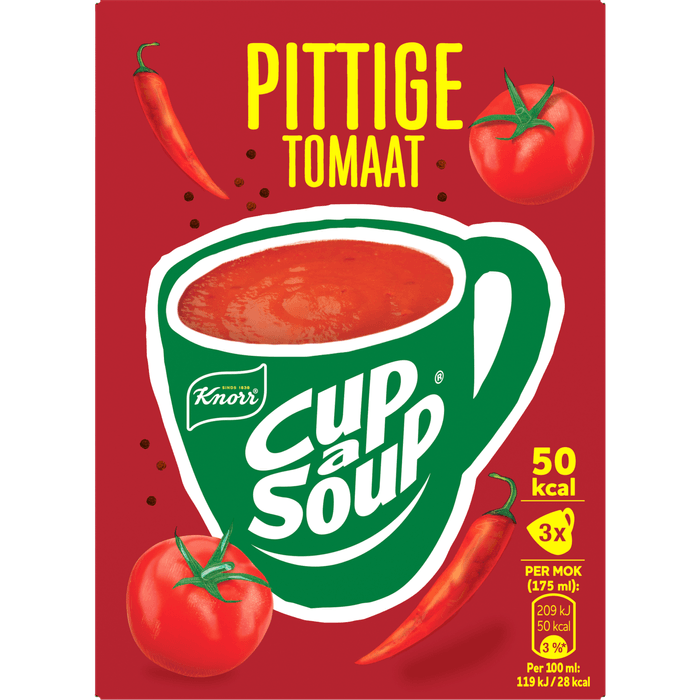 Knorr Cup-a-soup pittige tomaat 3 st.