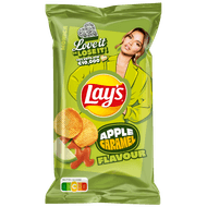Lay's Ribbelchips max apple & caramel Foto van Lay's Ribbelchips max apple & caramel