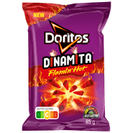 Foto van Doritos Tortilla chips dinamita flamin hot