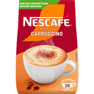 Foto van Nescafé Oploskoffie cappuccino navulpak