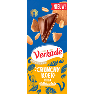 Foto van Verkade Spec. melkchocolade crunchy koek pinda