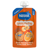 Foto van Nestlé Sunny fruits knijpfruit