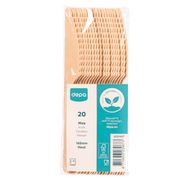 Foto van Depa Mes hout 16cm 20 st.