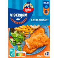 Iglo Kapiteins Klassiekers lekkerbekjes naturel, 2 stuks Foto van Iglo Kapiteins Klassiekers lekkerbekjes naturel, 2 stuks