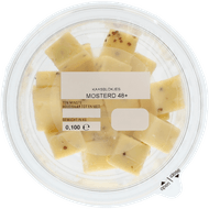 Foto van Bits & bites Kaasblokjes mosterd