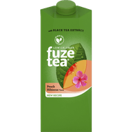 Fuze tea Black tea Perzik hibiscus Foto van Fuze tea Black tea Perzik hibiscus