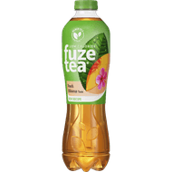 Foto van Fuze tea Ice tea peach hibiscus