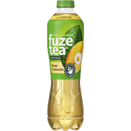 Foto van Fuze tea Ice tea green mango-chamomile