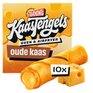 Foto van Topking KaasTengels Oven & airfryer oude kaas 10 stuks