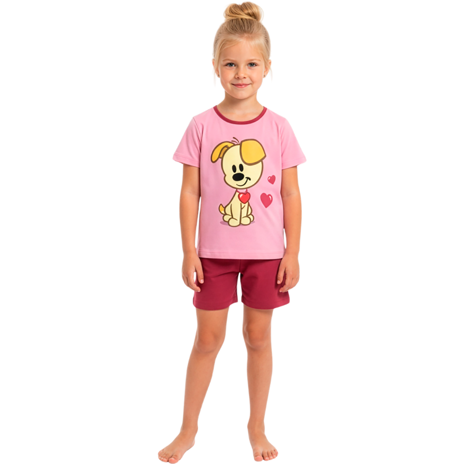 Kindershortama maten 92 t/m 128
