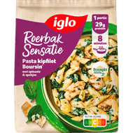 Foto van Iglo Roerbaksensatie kip-pasta-boursin