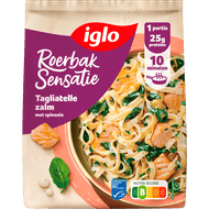 Foto van Iglo Roerbaksensatie tagliatelle zalm