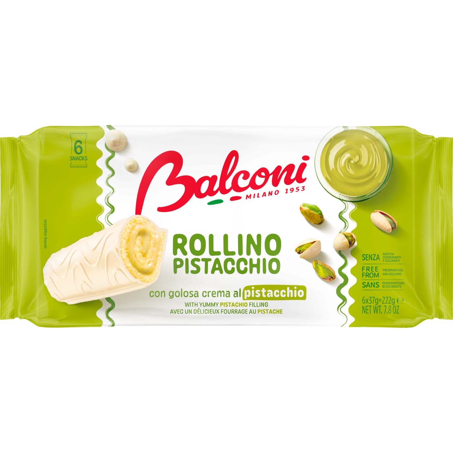 Balconi Rollino pistacchio