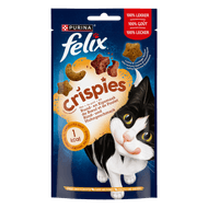Foto van Felix Kattensnacks crispies crispies rund en kip