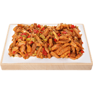 Foto van Shoarma met paprika