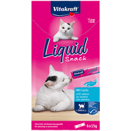 Vitakraft Kattensnacks liquid zalm-omega Foto van Vitakraft Kattensnacks liquid zalm-omega