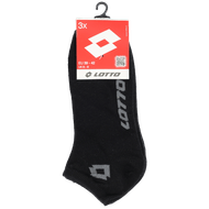 Foto van Lotto Sneakersokken zwart 3-pack ass