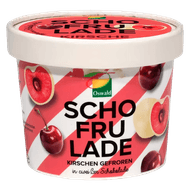 Foto van Kers in witte chocolade