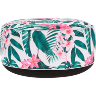 Poef opblaasbaar met dessin Foto van Poef opblaasbaar met dessin