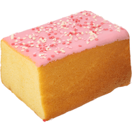 Foto van Bakker Bollebof Moederdag roomboter cake met roze decoratie