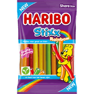 Foto van Haribo Stixx rainbow