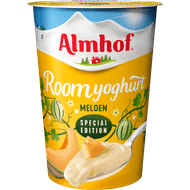Almhof Roomyoghurt meloen Foto van Almhof Roomyoghurt meloen