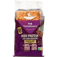 Foto van TastyBasics Cracker zonnebloem-pompoen 8 stuks
