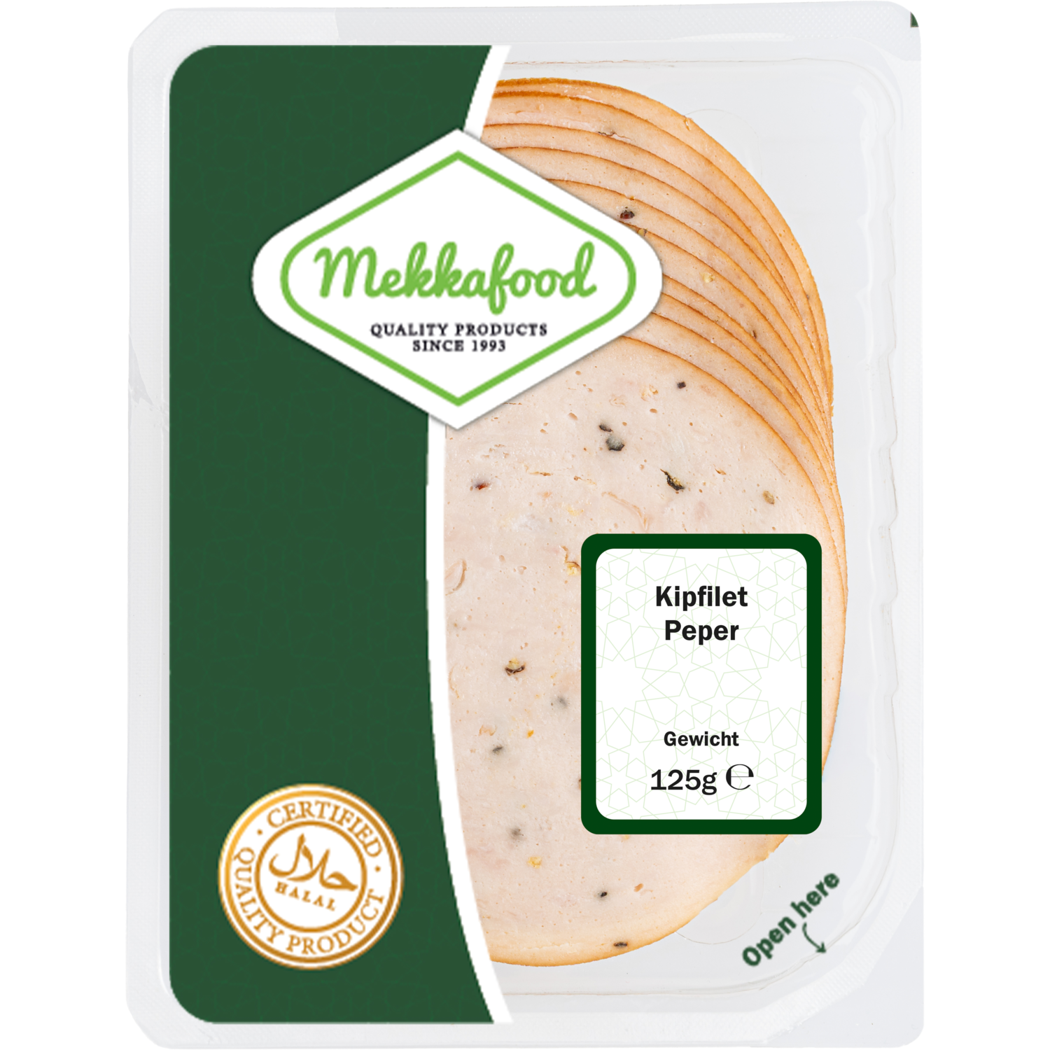 Mekkafood Kipfilet zwarte peper
