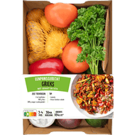 Eenpansgerecht griekse stijl verspakket Foto van Eenpansgerecht griekse stijl verspakket