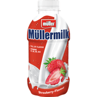 Foto van Müllermilk aardbei