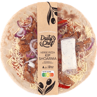 Daily Chef Verse pizza kipshoarma Foto van Daily Chef Verse pizza kipshoarma