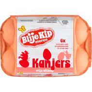 BLIJE KIP Vrije uitloop eieren bruin l-xl Foto van BLIJE KIP Vrije uitloop eieren bruin l-xl