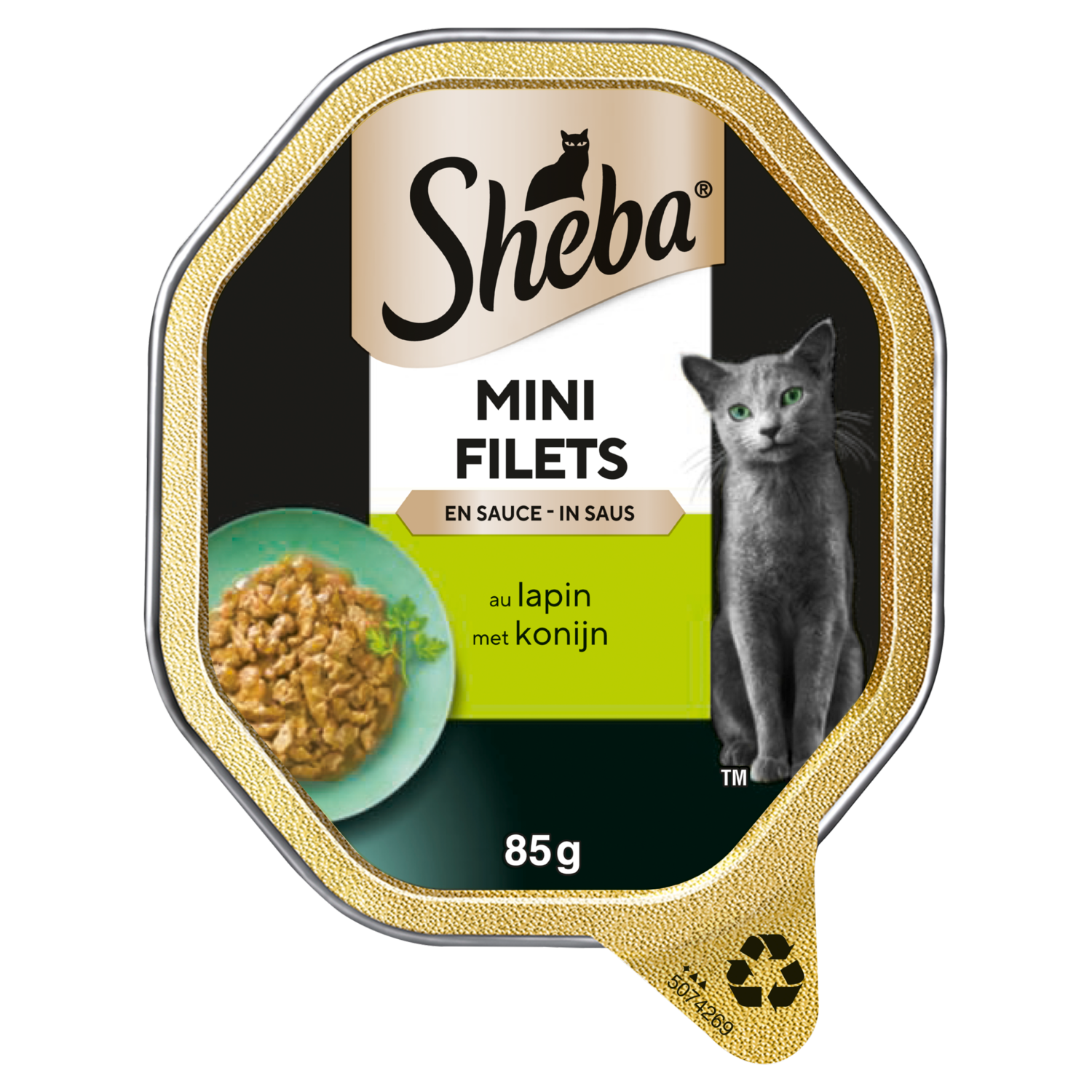 Sheba Kuipje mini filet in saus wild & konijn