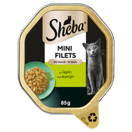 Foto van Sheba Kuipje mini filet in saus wild & konijn