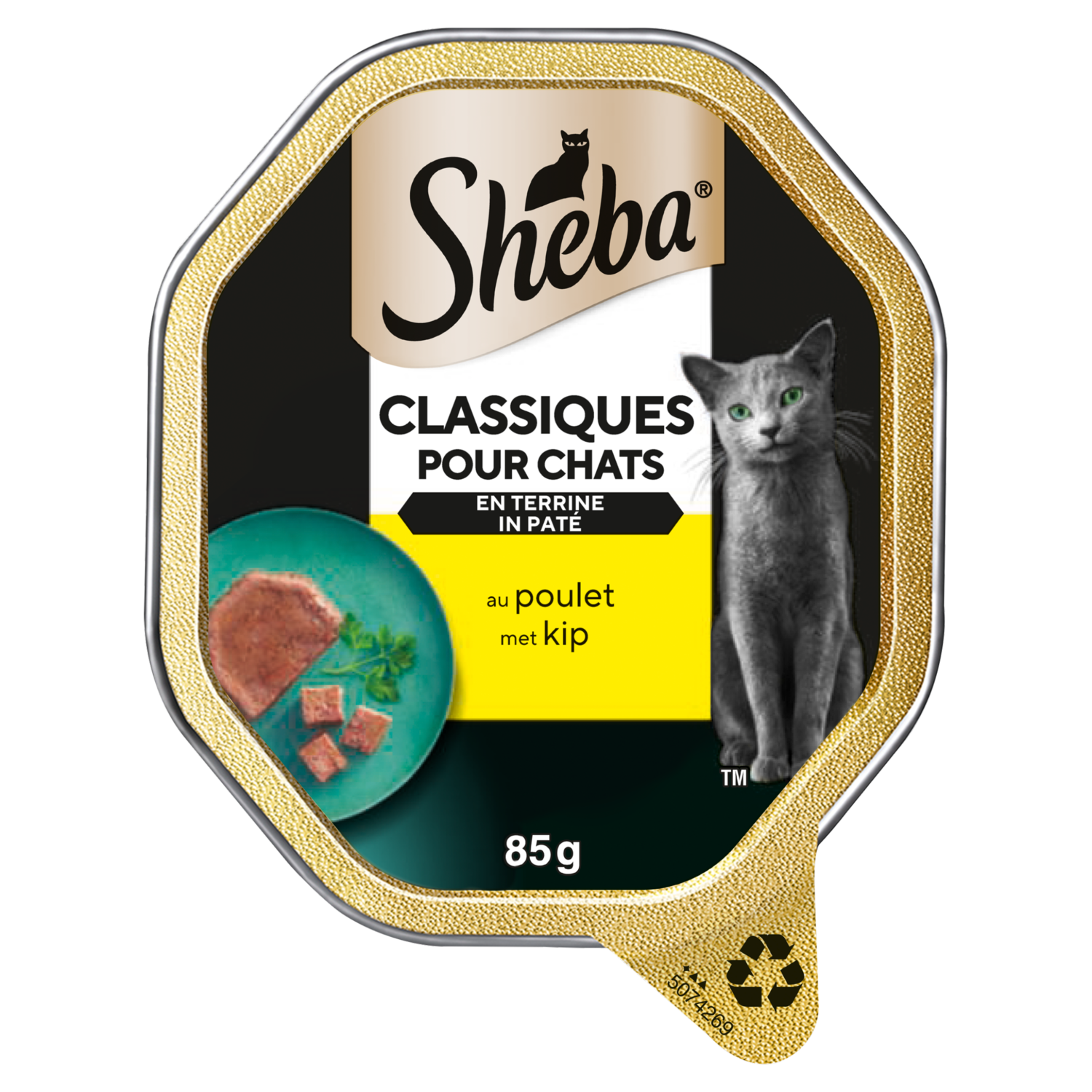 Sheba Kattenvoer alu pate kip