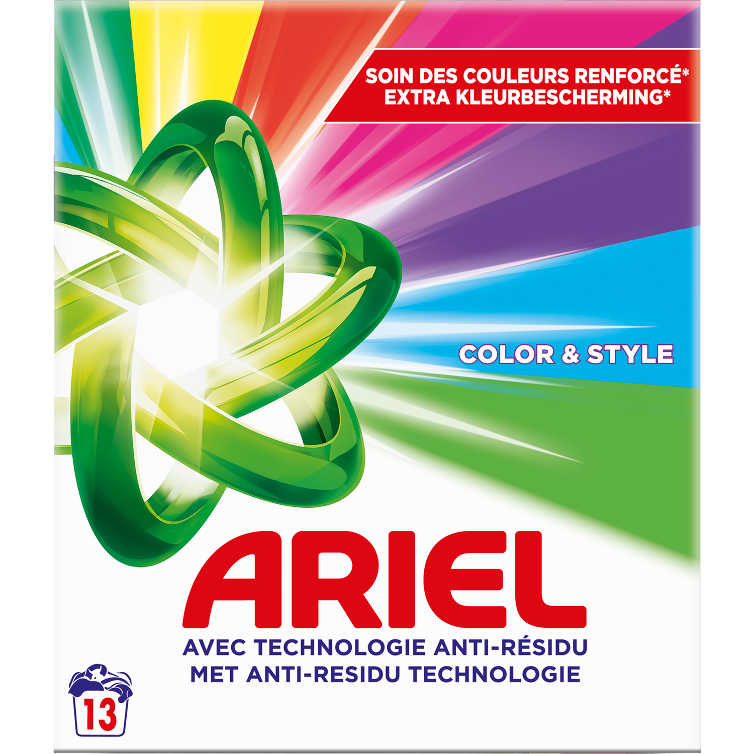 Ariel Wasmiddel poeder color 13 wasbeurten