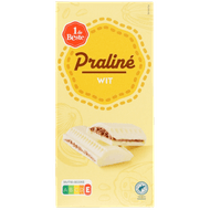 Foto van 1 de Beste Chocoladereep praline wit